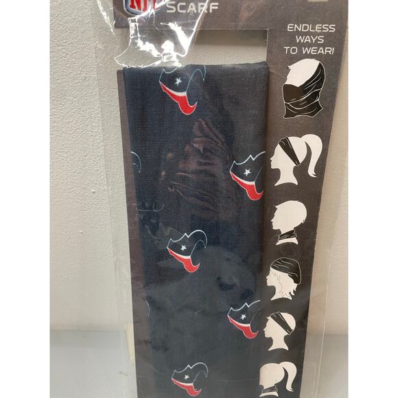 NFL Houston Texans Gaiter Scarf Fan Sportswear Football Outdoor Multipurpose NEW - Picture 4 of 5